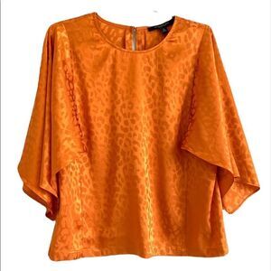Marc NY Andrew Marc Maple Top Blouse Size M